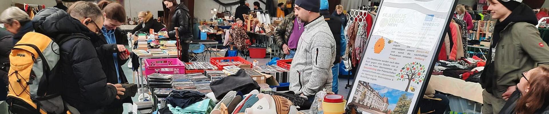 Flohmarktstand in Mörsch