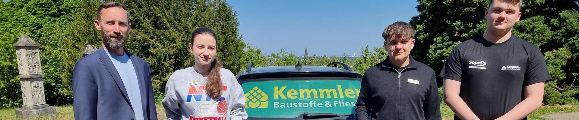 Spende von Kemmler Baustoffe
