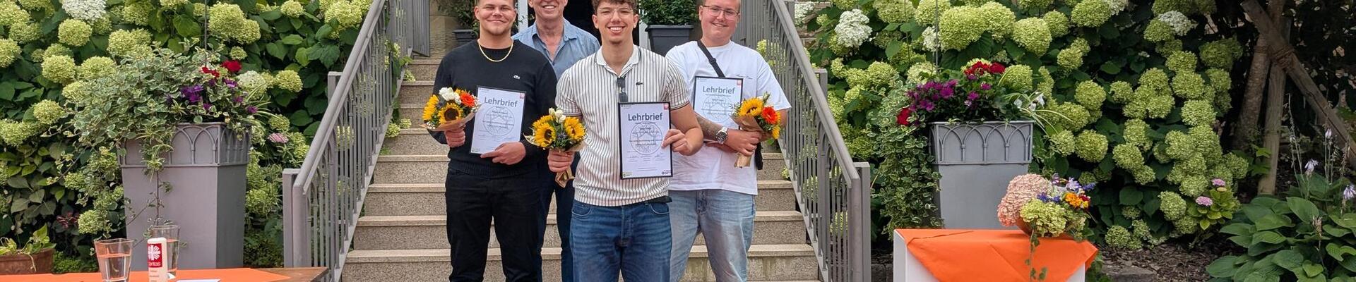 Absolventenfeier auf dem Hellberg