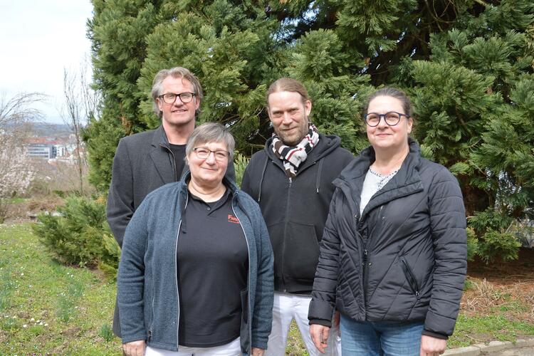 Die Farbe im Austausch