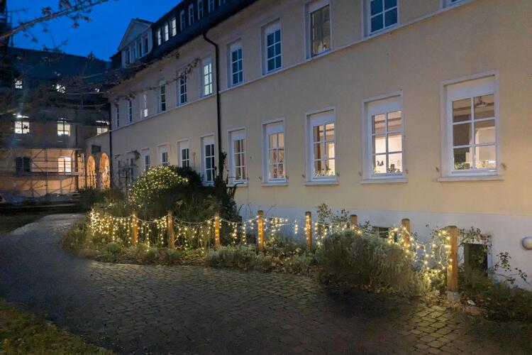 Nikolaus zu Besuch in der Alexia-Schule