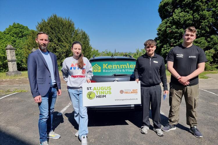 Spende von Kemmler Baustoffe